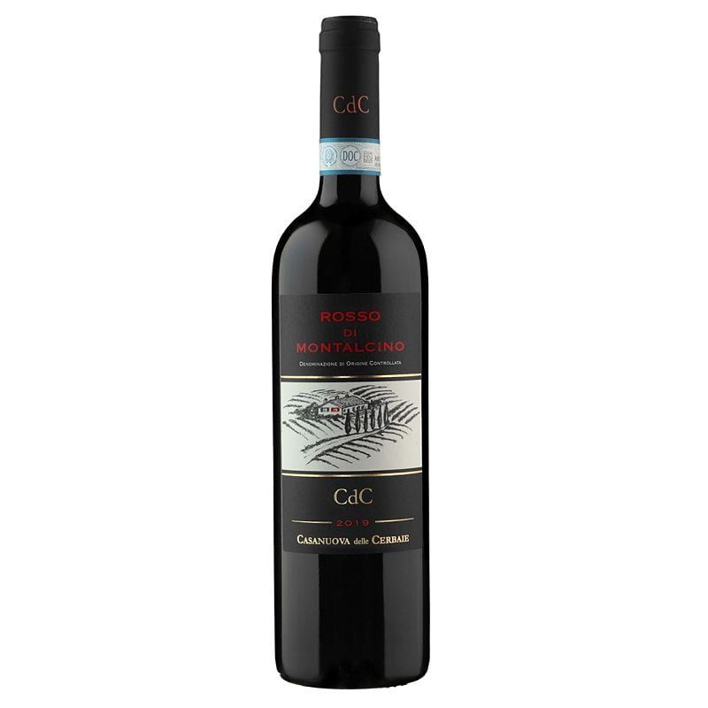 Casanuova delle Cerbaie Rosso di Montalcino 2019  Front Bottle Shot