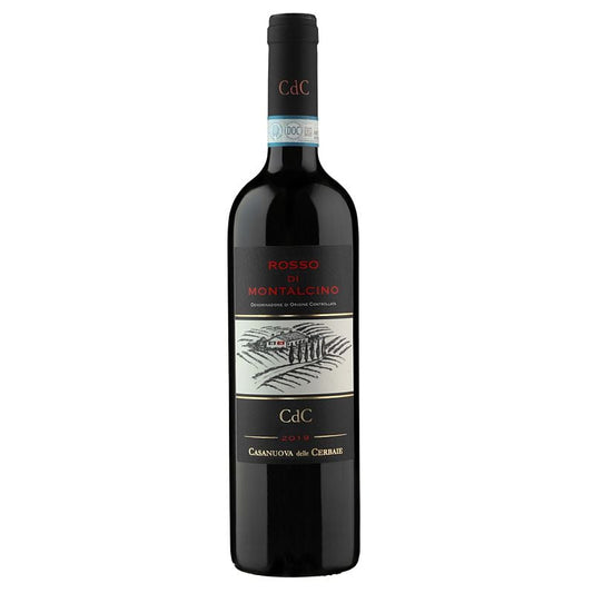 Casanuova delle Cerbaie Rosso di Montalcino 2019  Front Bottle Shot
