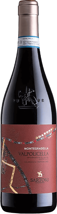 Sartori Valpolicella Classico Superiore Montegradella 2018  Front Bottle Shot