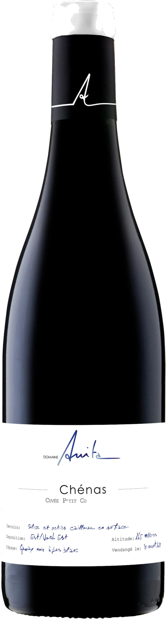 Domaine Anita Chenas Cuvee P'tit Co 2023  Front Bottle Shot