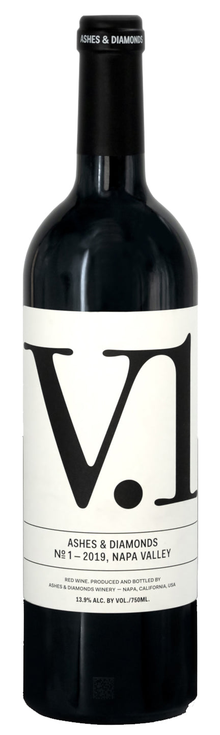 Ashes & Diamonds V.1 2019  Front Bottle Shot
