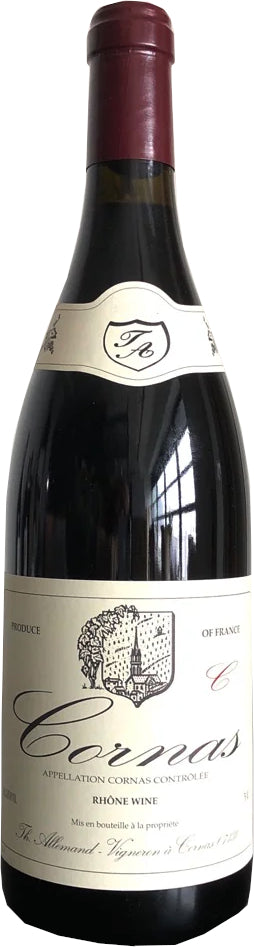 Thierry Allemand Cornas C Rouge 2021  Front Bottle Shot
