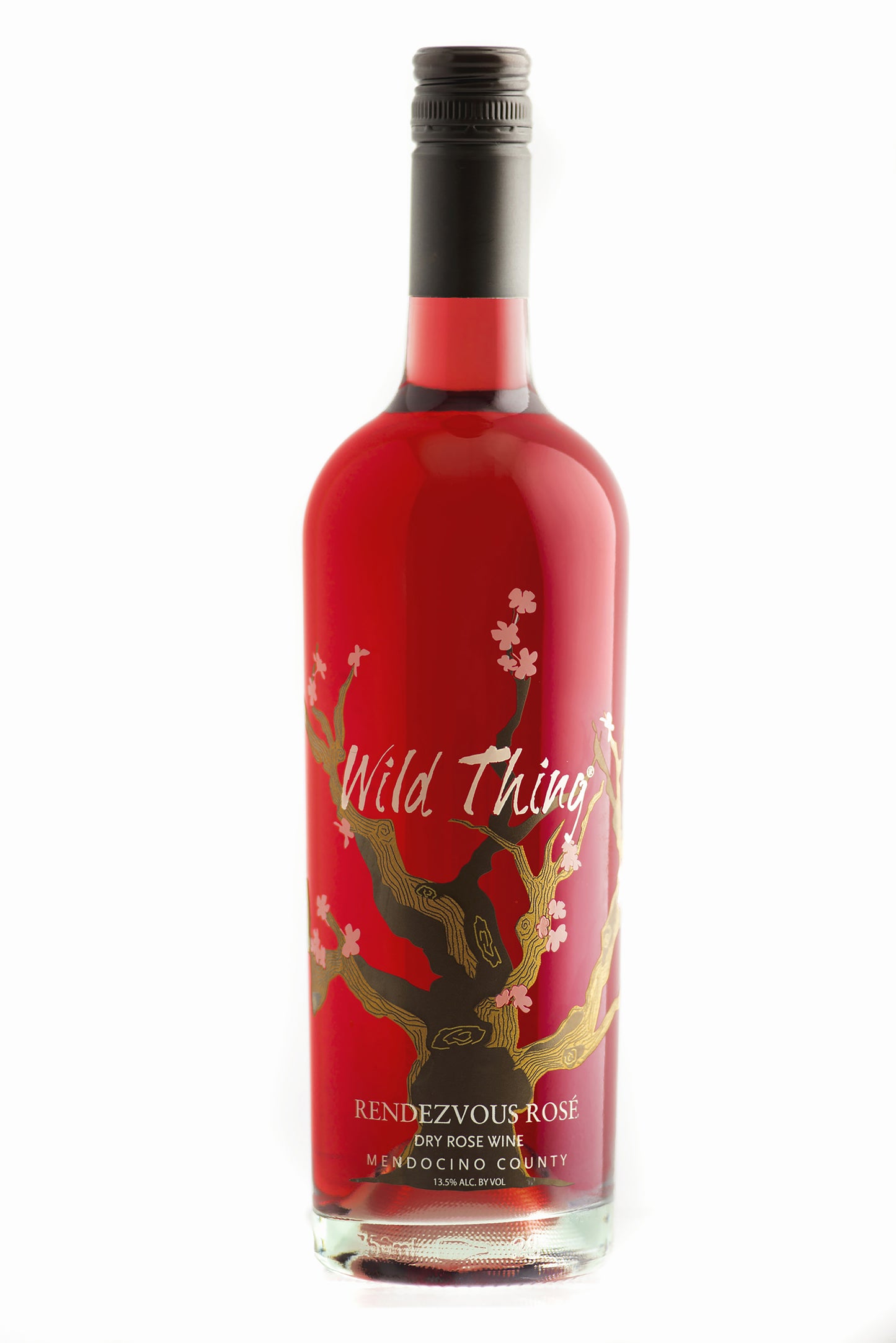 Carol Shelton Wild Thing Rendezvous Rose 2023  Front Bottle Shot