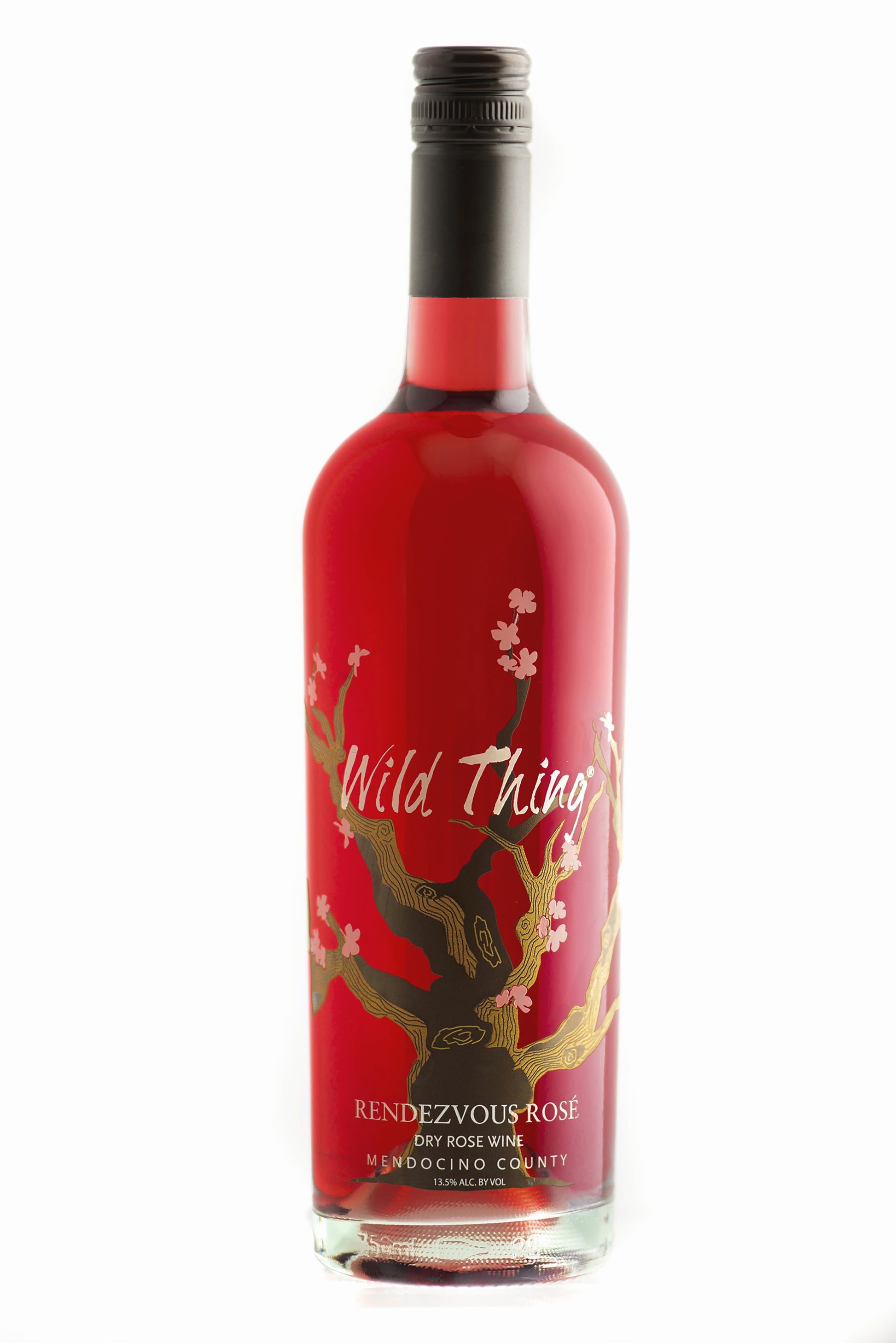 Carol Shelton Wild Thing Rendezvous Rose 2023  Front Bottle Shot