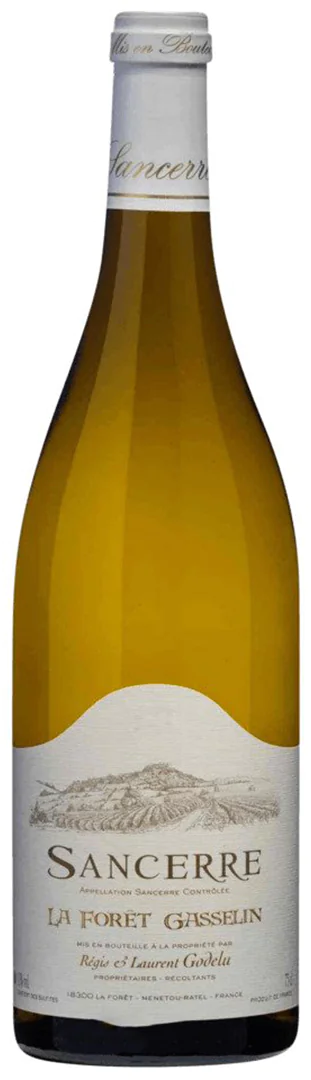 Regis & Laurent Godelu Sancerre La Foret Gasselin 2023  Front Bottle Shot