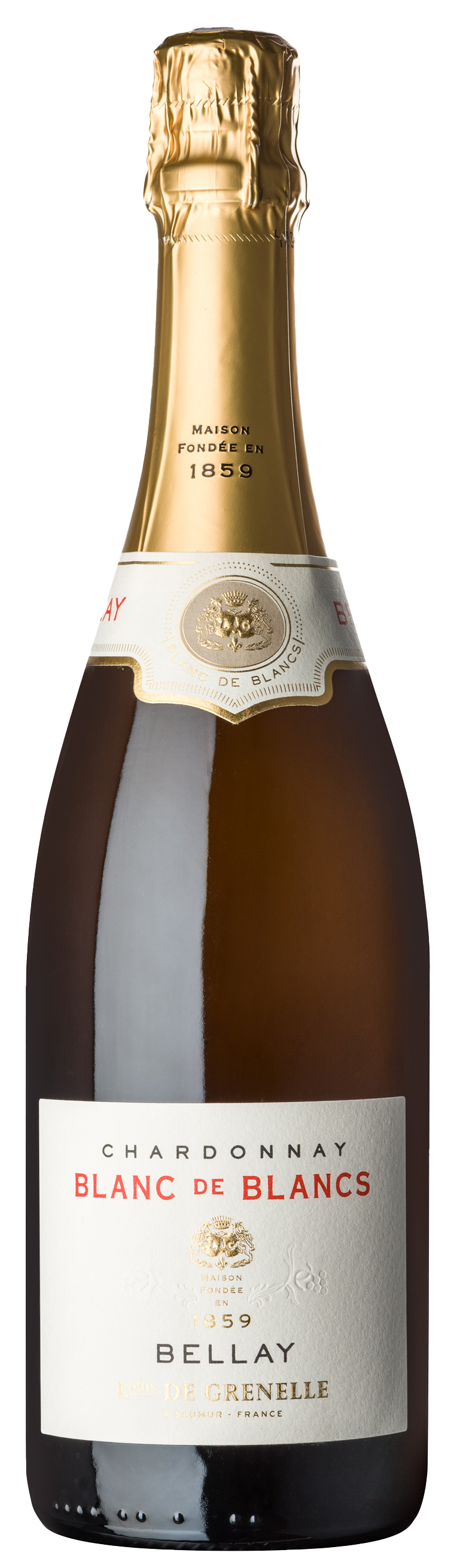 Louis de Grenelle Bellay Blanc de Blancs  Front Bottle Shot