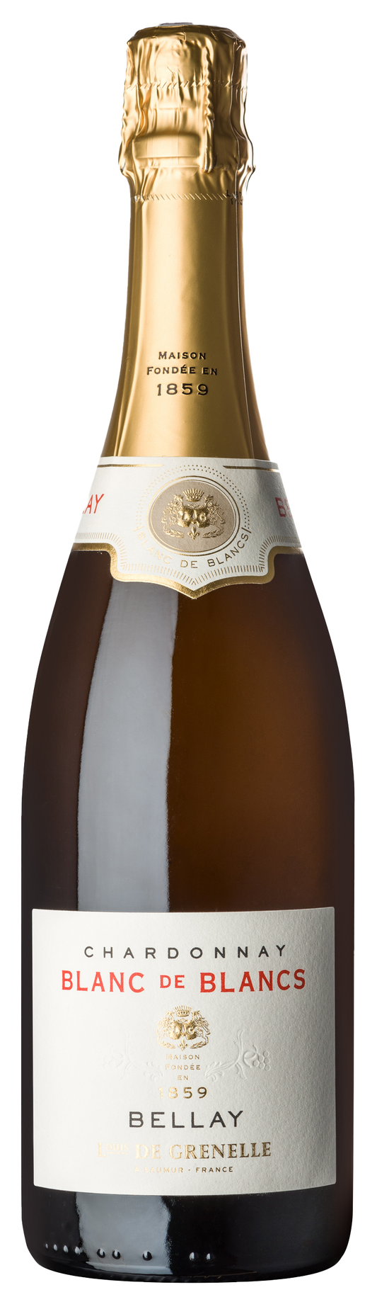 Louis de Grenelle Bellay Blanc de Blancs  Front Bottle Shot
