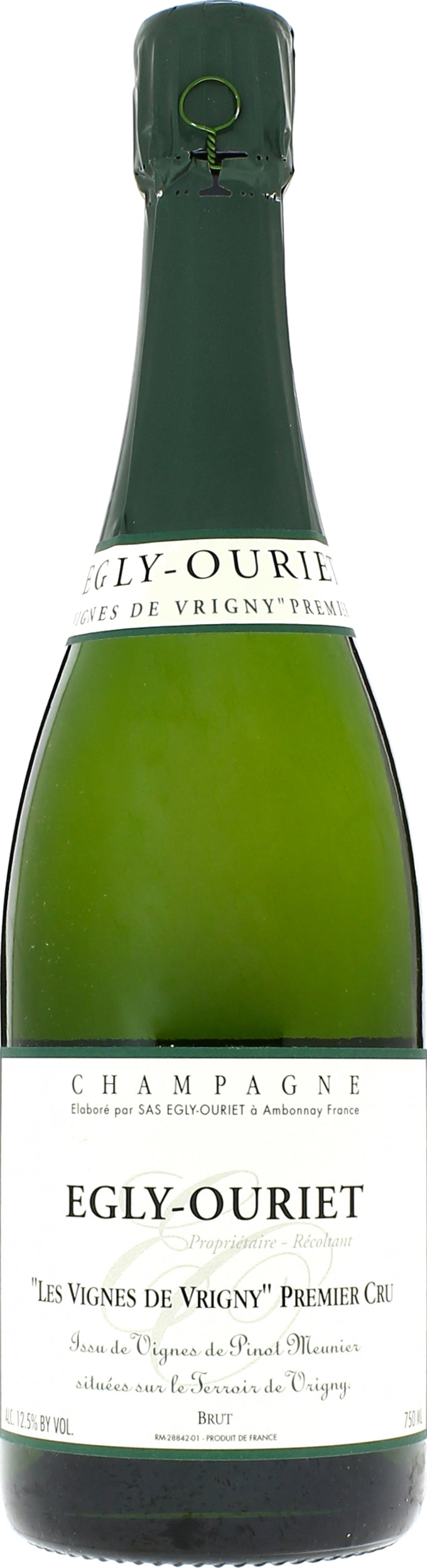 Egly-Ouriet Les Vignes de Vrigny Brut Front Bottle Shot