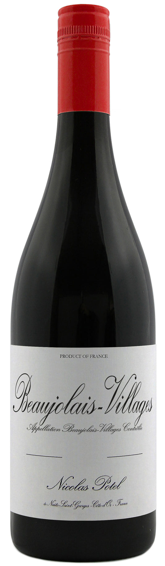 Nicolas Potel Beaujolais-Villages 2022  Front Bottle Shot