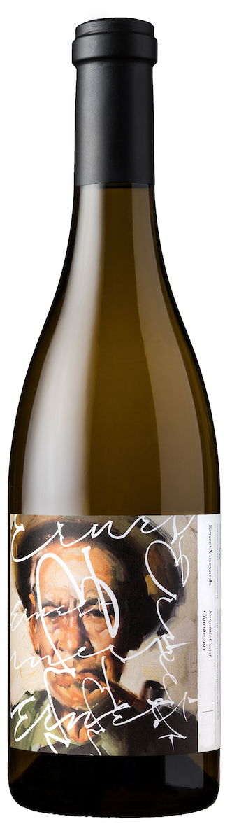 Ernest Vineyards Sonoma Coast Chardonnay 2022  Front Bottle Shot