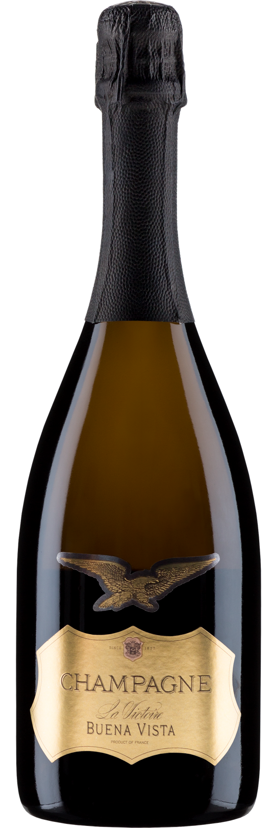 Buena Vista La Victoire Brut Champagne  Front Bottle Shot