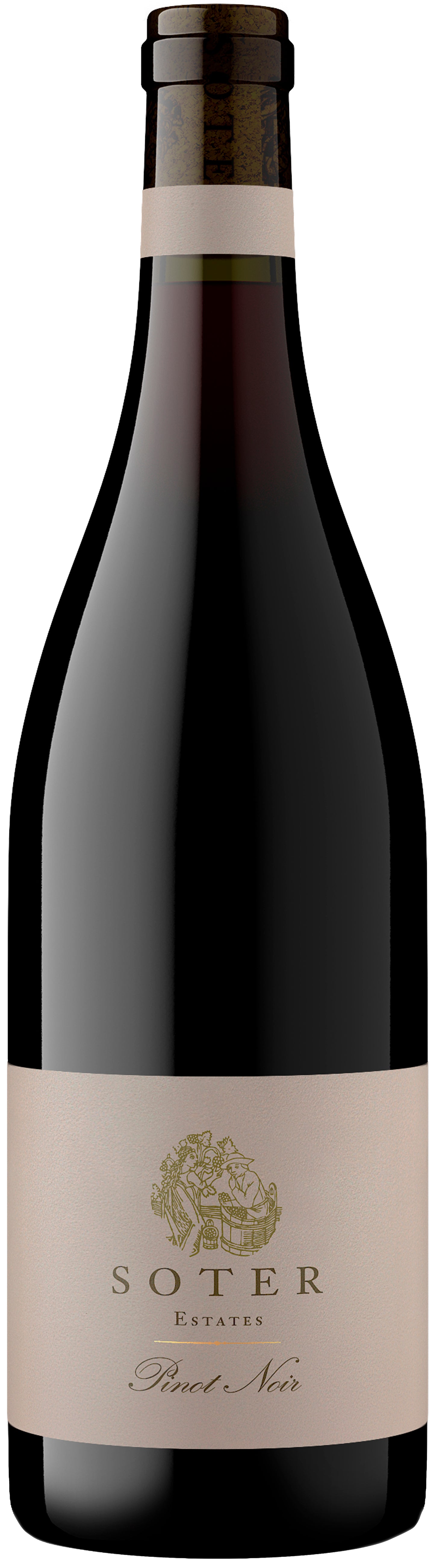Soter Vineyards Estates Pinot Noir 2022  Front Bottle Shot