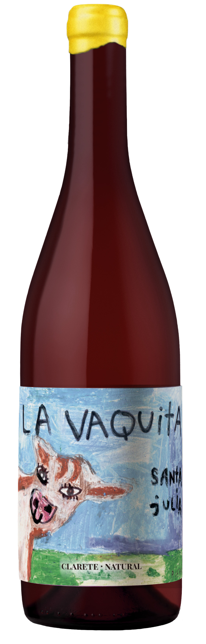 Santa Julia Natural La Vaquita Clarete 2024  Front Bottle Shot