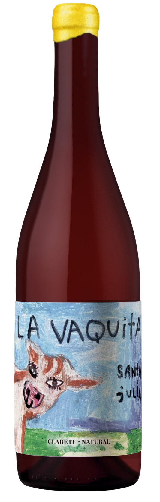 Santa Julia Natural La Vaquita Clarete 2024  Front Bottle Shot