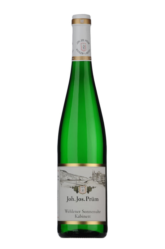 J.J. Prum Wehlener Sonnenuhr Riesling Kabinett 2023  Front Bottle Shot
