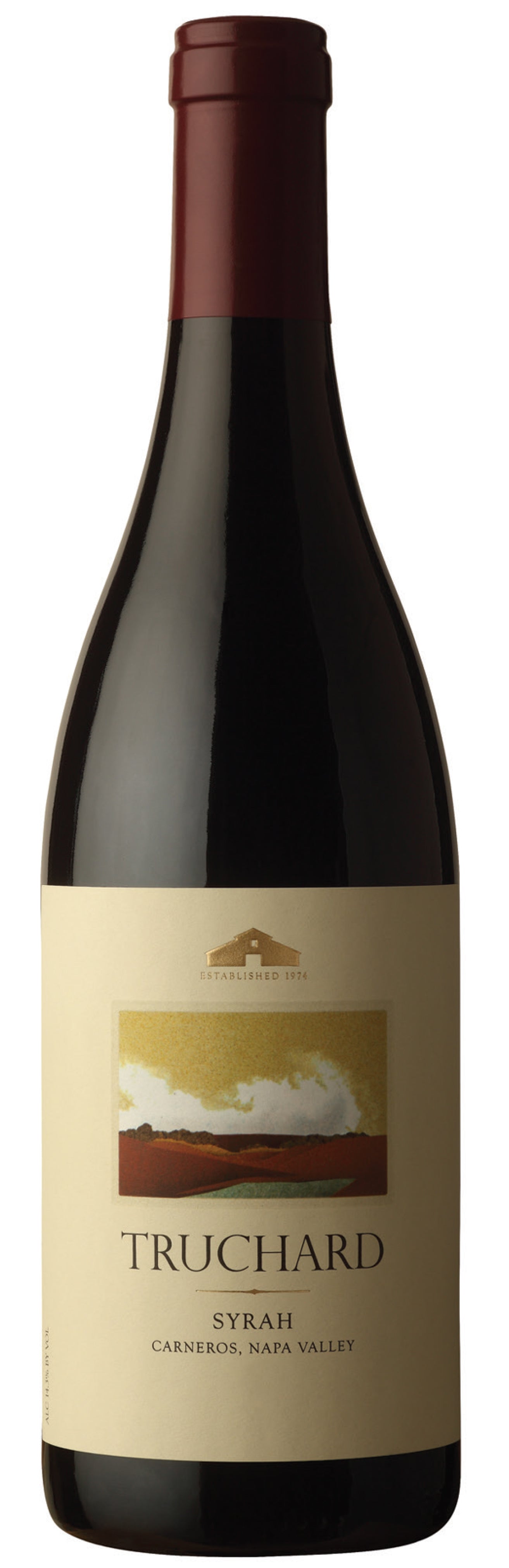 Truchard Estate Syrah 2022  Front Bottle Shot