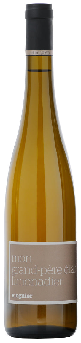 Julien Pilon Mon Grand-Pere Etait Limonadier Viognier 2023  Front Bottle Shot