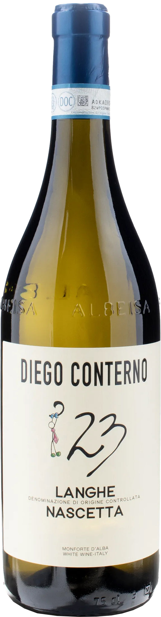 Diego Conterno Langhe Nascetta 2023  Front Bottle Shot