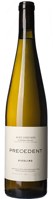 Precedent Wirz Vineyard Riesling 2019  Front Bottle Shot