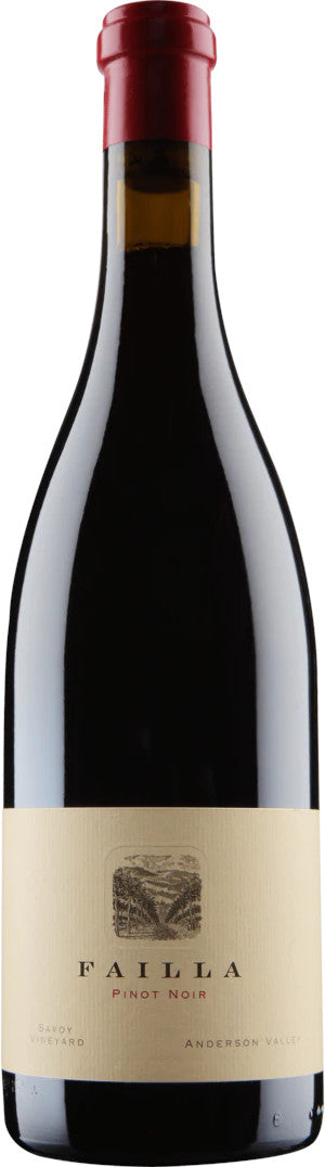 Failla Savoy Vineyard Pinot Noir 2022  Front Bottle Shot