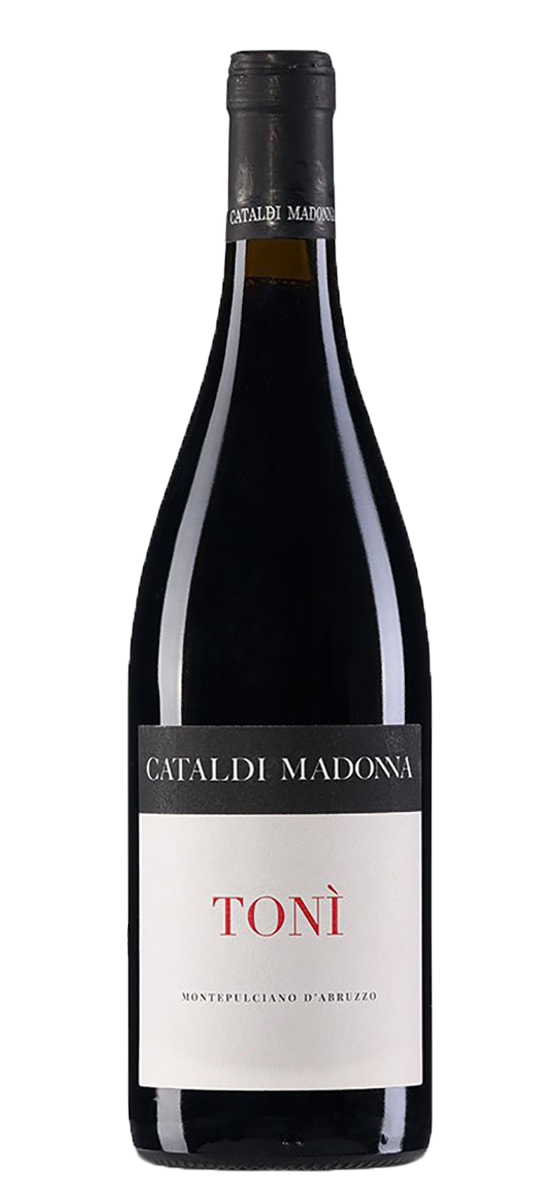 Cataldi Madonna Toni Montepulciano d'Abruzzo 2021  Front Bottle Shot