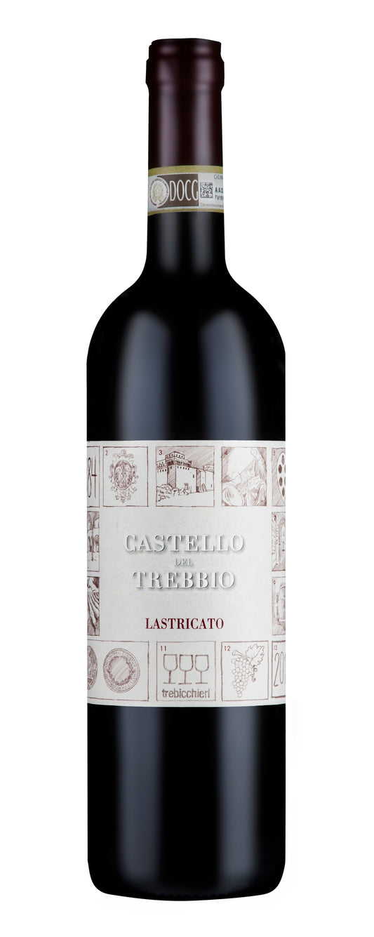 Castello Trebbio Chianti Rufina Lastricato Riserva 2017  Front Bottle Shot