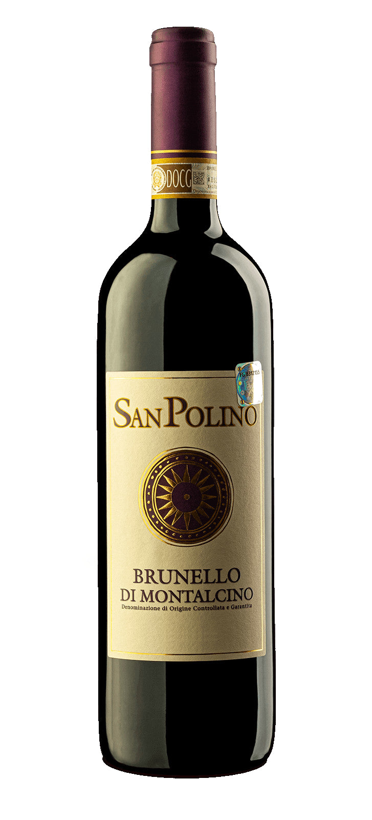 San Polino Brunello di Montalcino 2017  Front Bottle Shot