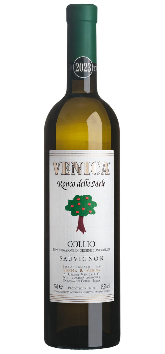 Venica & Venica Ronco delle Mele Sauvignon 2023  Front Bottle Shot