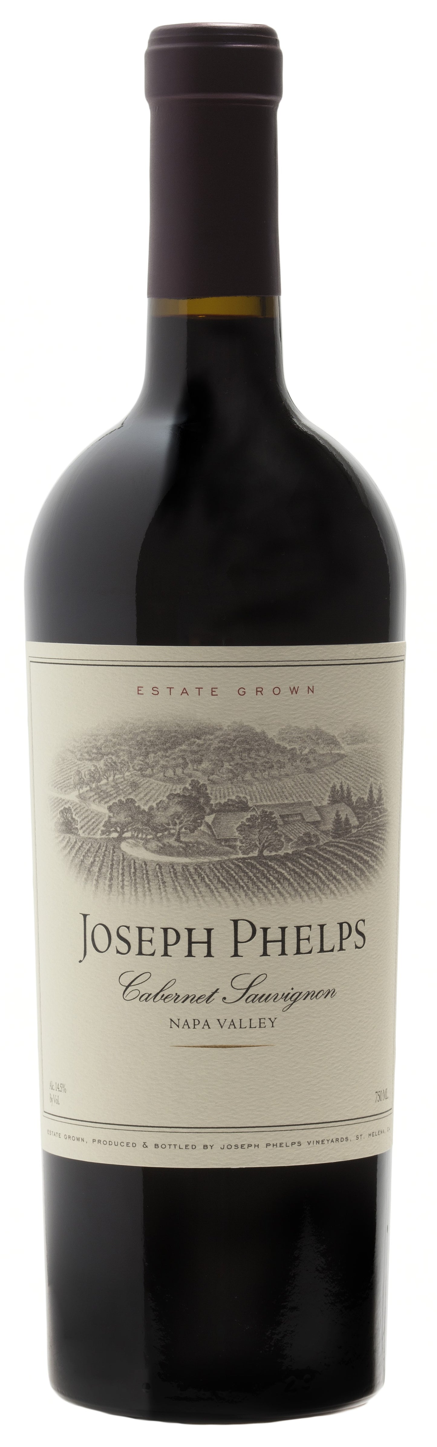 Joseph Phelps Cabernet Sauvignon 2022  Front Bottle Shot