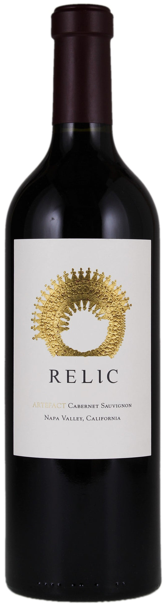 Relic Wine Cellars Artefact Cabernet Sauvignon 2019  Front Bottle Shot