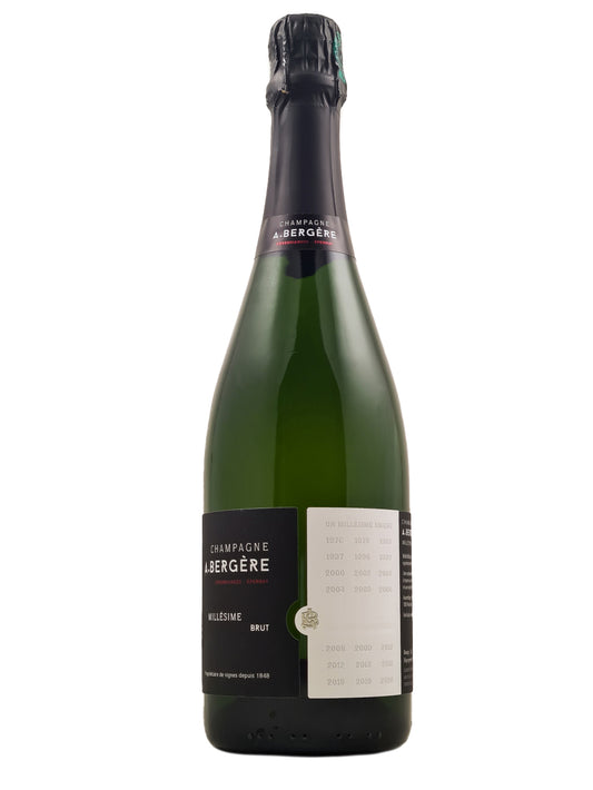 Champagne A. Bergere Extra Brut 2012  Front Bottle Shot