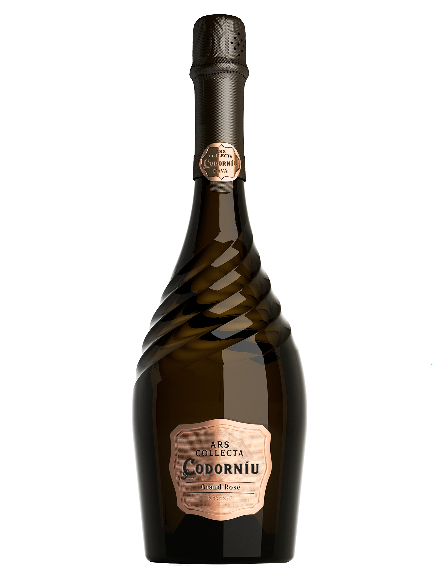 Codorniu Ars Collecta Grand Rose Reserva  Front Bottle Shot
