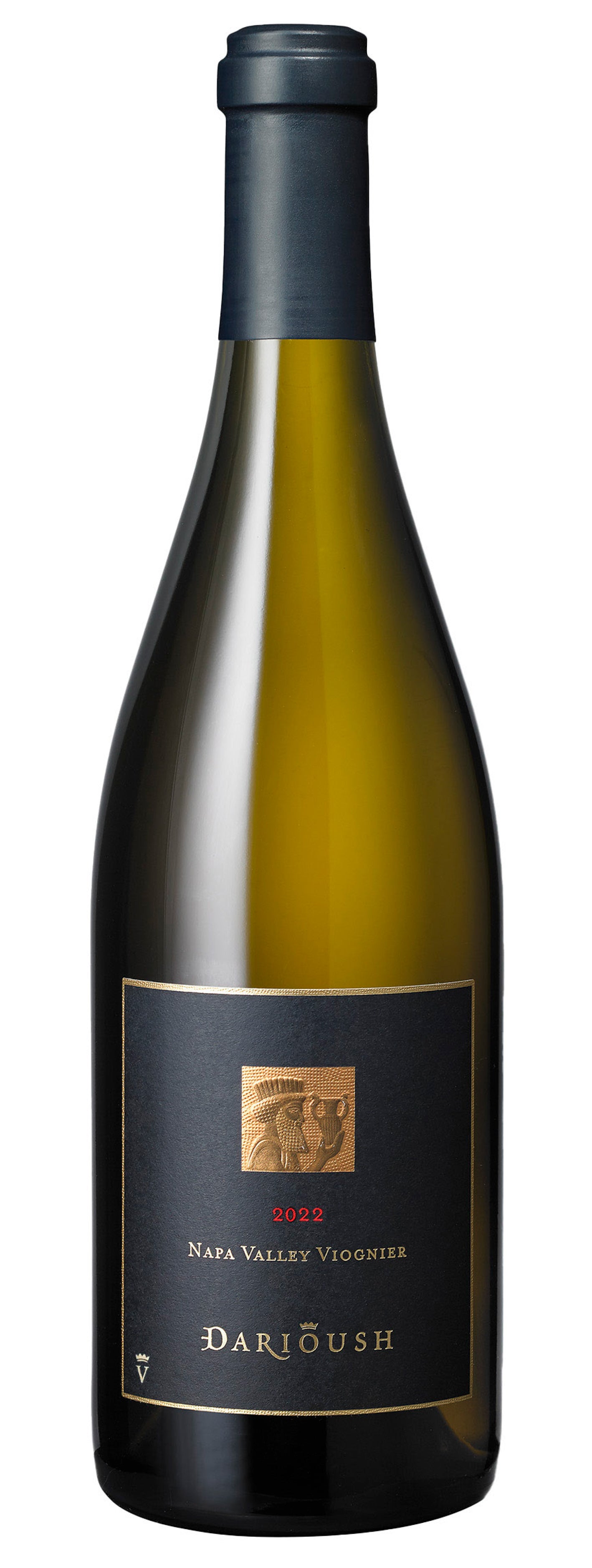Darioush Signature Viognier 2023  Front Bottle Shot