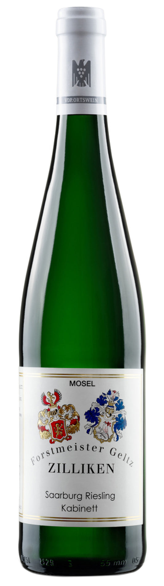Zilliken Forstmeister Geltz Saarburg Riesling Kabinett 2022  Front Bottle Shot