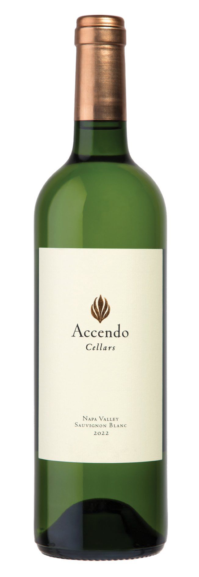 Accendo Cellars Sauvignon Blanc 2022  Front Bottle Shot