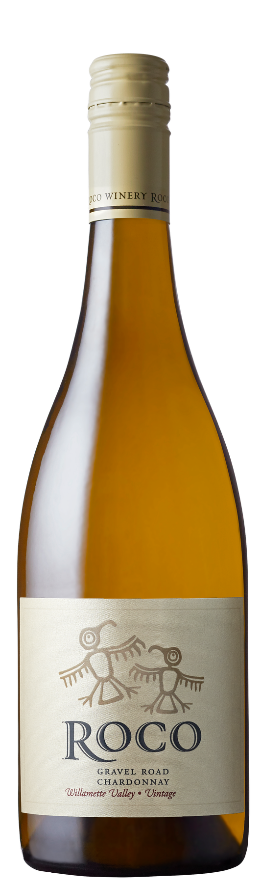 ROCO Gravel Road Chardonnay 2022  Front Bottle Shot