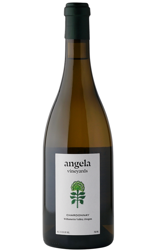 Angela Vineyards Chardonnay 2019  Front Bottle Shot