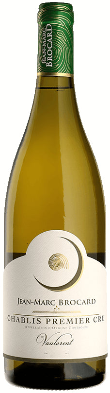 Brocard Chablis Vaulorent Premier Cru 2022  Front Bottle Shot