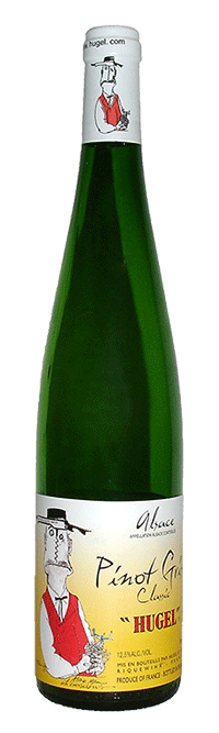 Hugel Classic Pinot Gris 2020  Front Bottle Shot