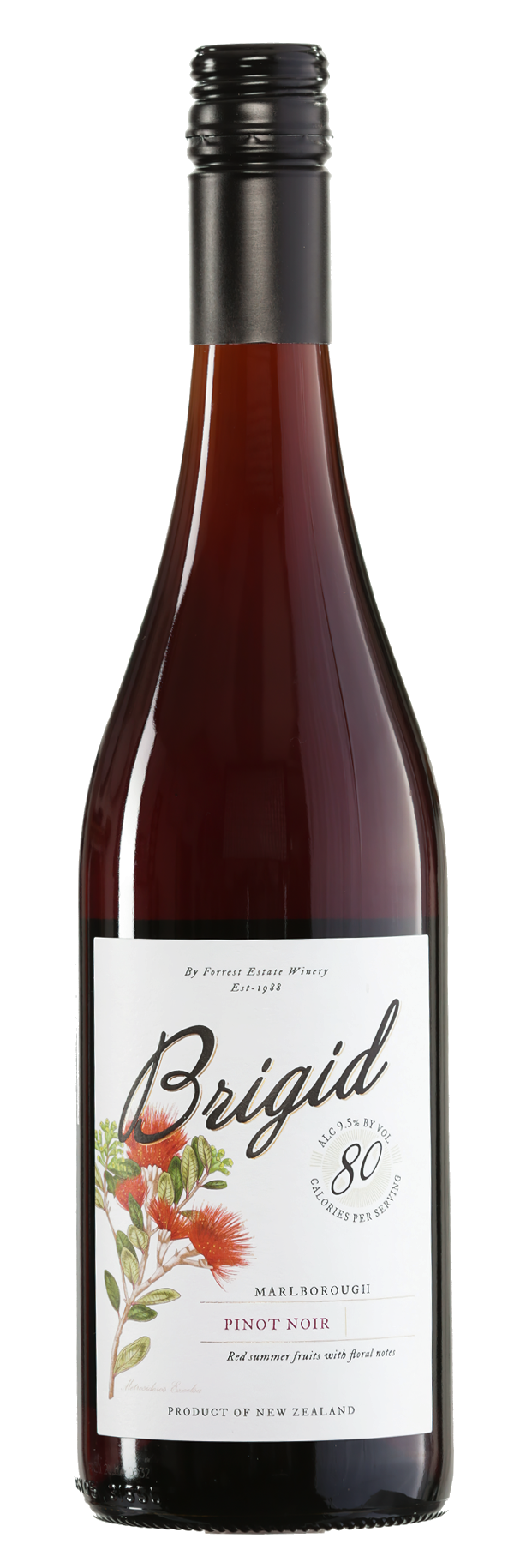 Brigid by Forrest Estate Pinot Noir 2022  Front Bottle Shot