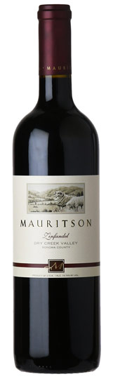 Mauritson Dry Creek Valley Zinfandel 2022  Front Bottle Shot