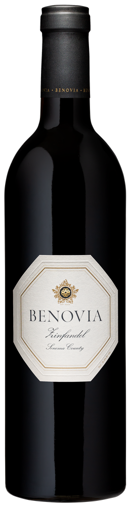 Benovia Sonoma County Zinfandel 2021  Front Bottle Shot