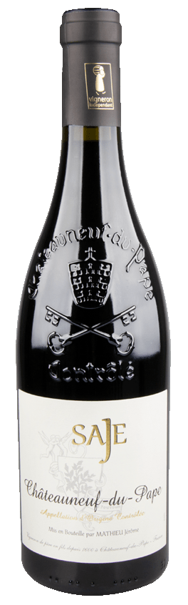 Domaine de Saje Chateauneuf-du-Pape 2022  Front Bottle Shot