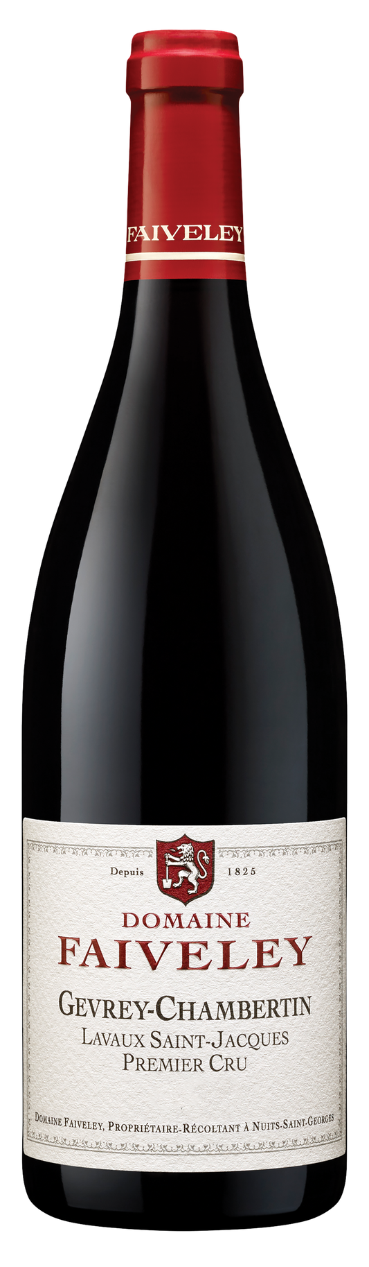 Faiveley Gevrey-Chambertin Lavaux Saint-Jacques Premier Cru 2022  Front Bottle Shot