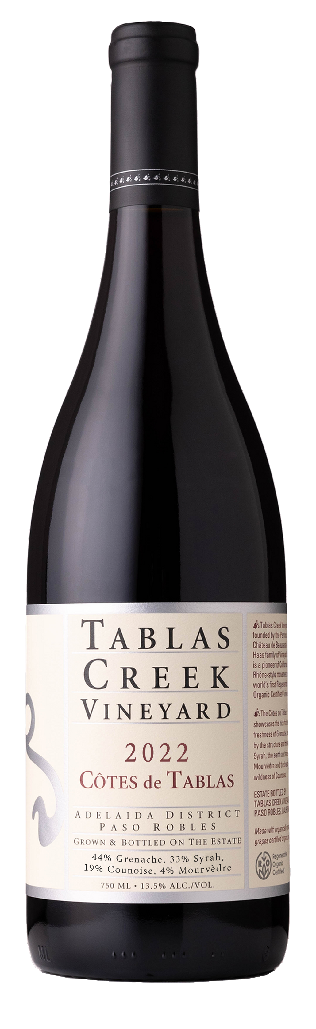 Tablas Creek Cotes de Tablas Rouge 2022  Front Bottle Shot