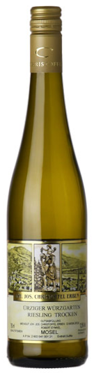 J.J. Christoffel Urziger Wurzgarten Riesling Trocken 2023  Front Bottle Shot