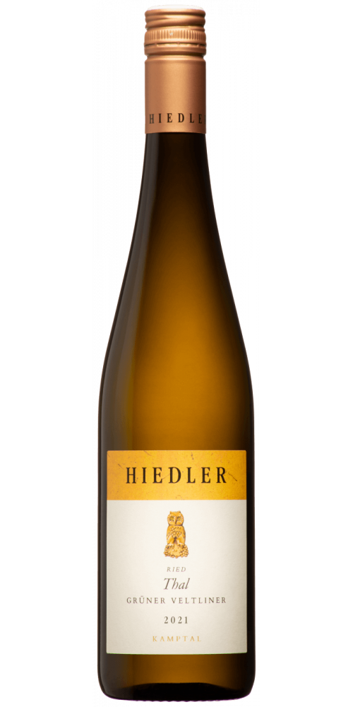 Hiedler Thal Gruner Veltliner 2021  Front Bottle Shot