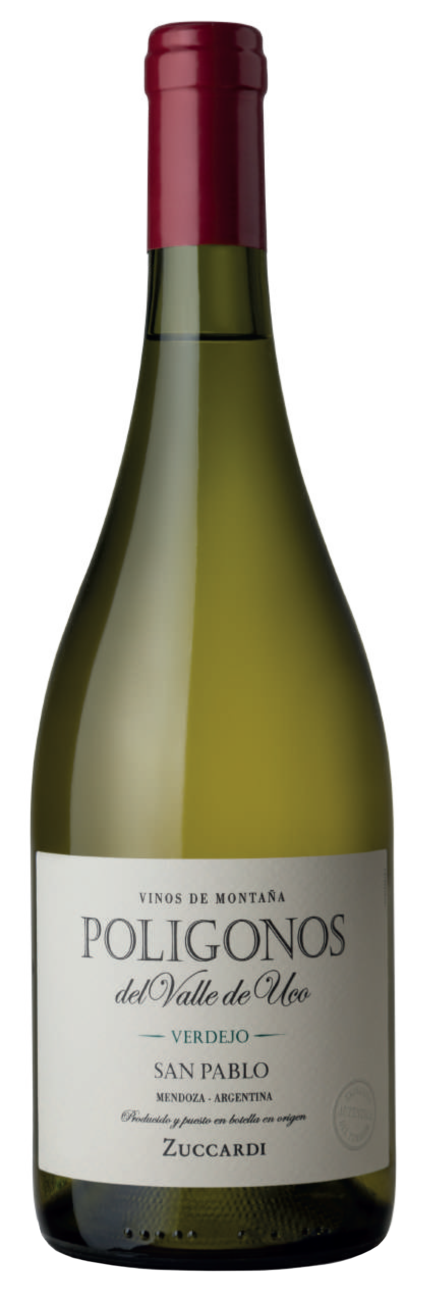 Zuccardi Poligonos del Valle de Uco San Pablo Verdejo 2021  Front Bottle Shot