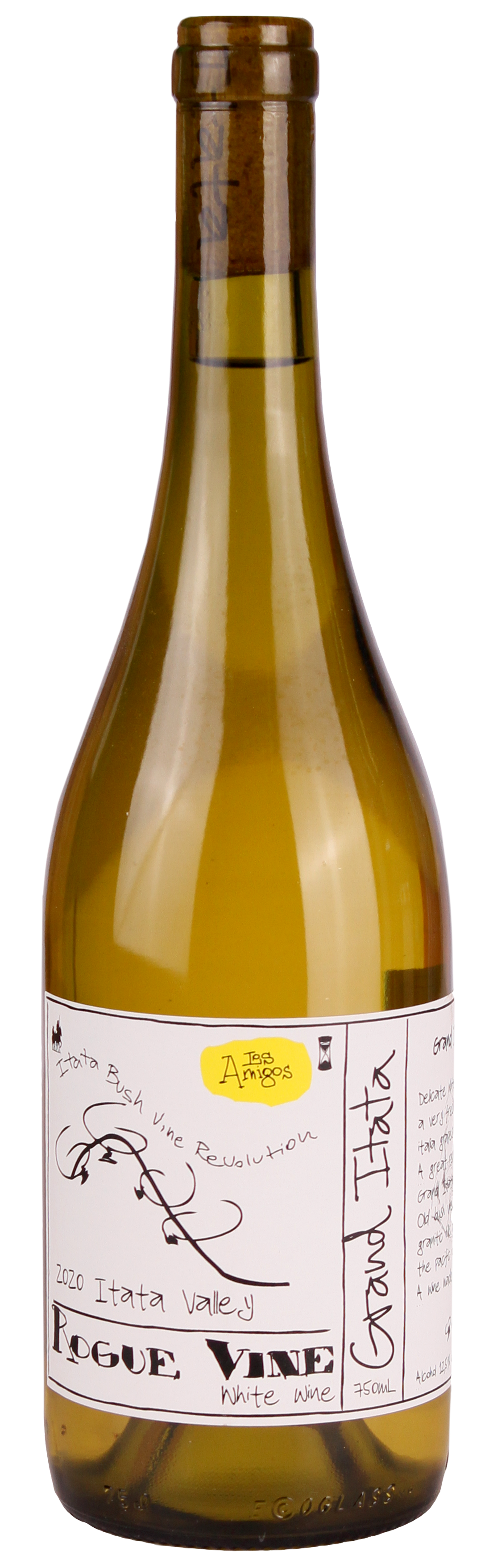 Rogue Vine Grand Itata Blanco 2022  Front Bottle Shot