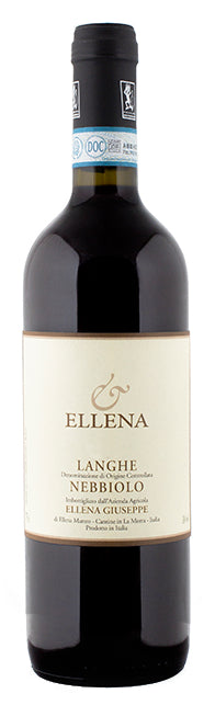 Ellena Giuseppe Nebbiolo 2022  Front Bottle Shot